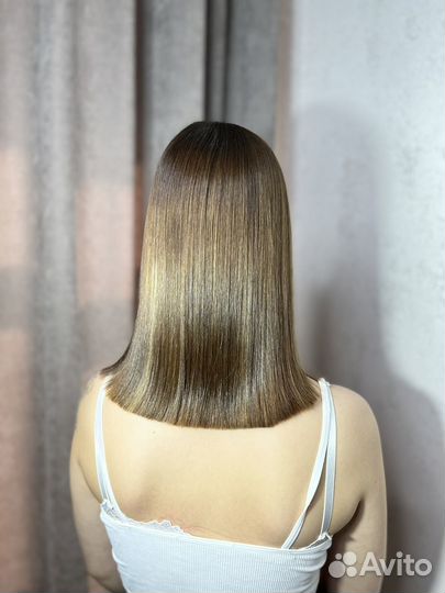 Кератиновое выпрямление