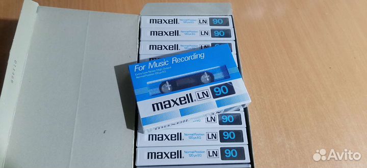 Аудиокассета Maxell Lh 90 for Music recording Скид