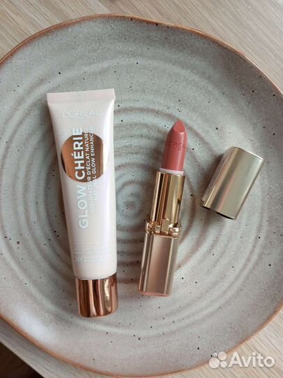 Набор Loreal помада+флюид