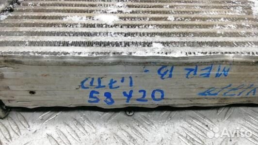 Радиатор интеркуллера opel meriva B (58Y20KC01)