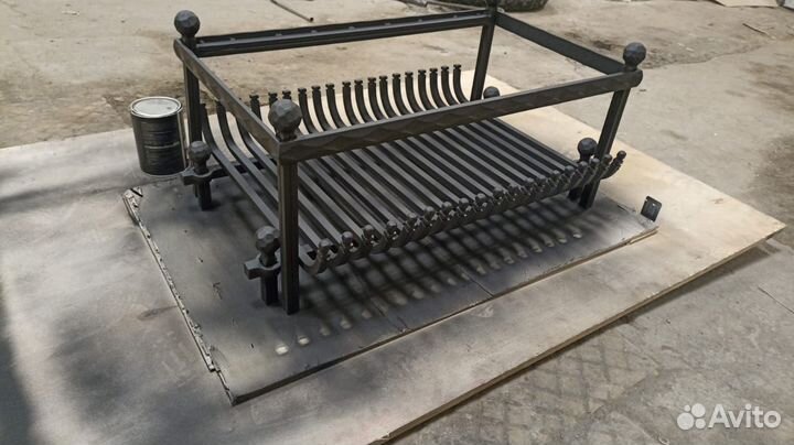 Экран для камина, колосник,дровница