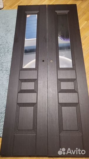 Двери двойные межкомнатные с коробкой