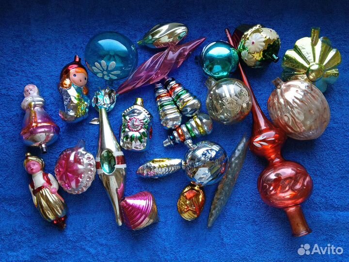 Елочные игрушки СССР в реставрацию
