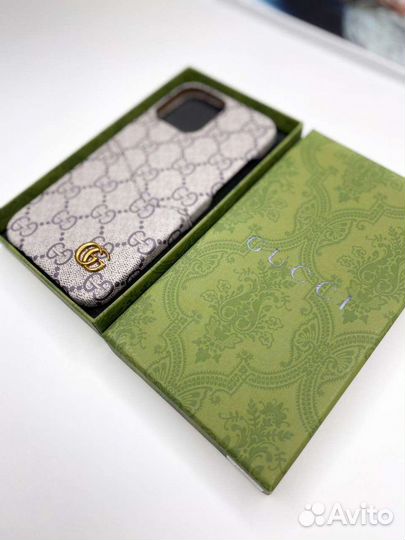 Чехол gucci на iPhone 14,13