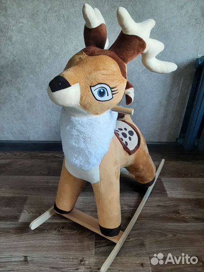 Детская игрушка лошадка качалка