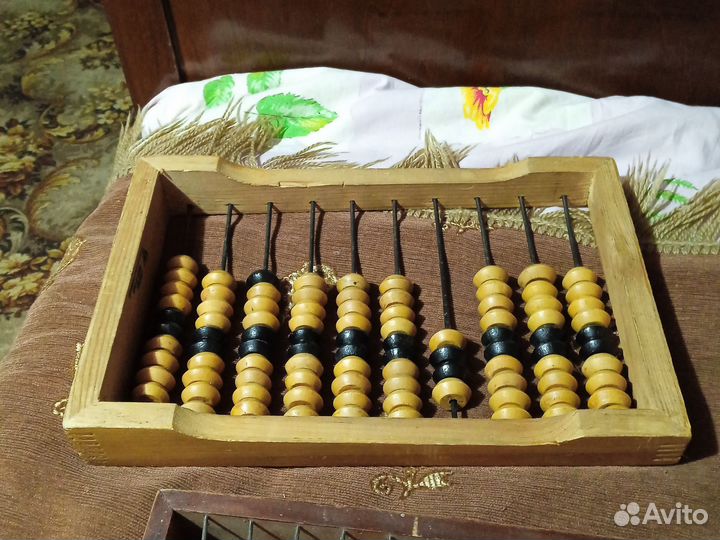 Счеты деревянные СССР