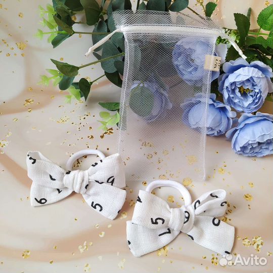 Банты для волос в школу