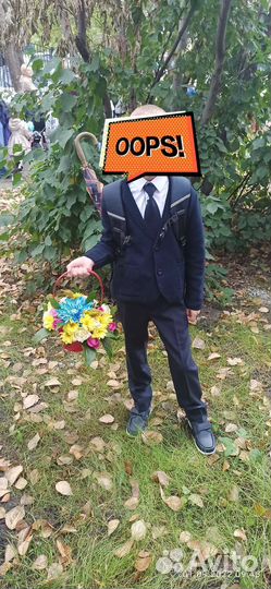 Школьный костюм 122-128 рубашки, водолазка, брюки