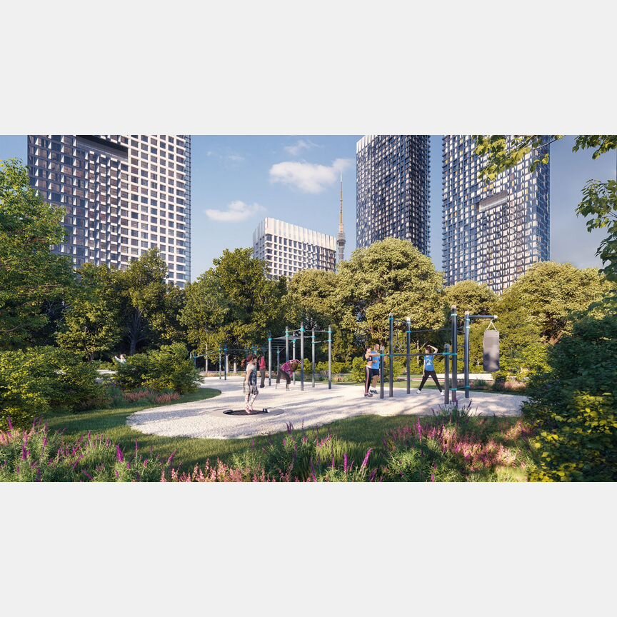 2-к. квартира, 68,2 м², 46/55 эт.