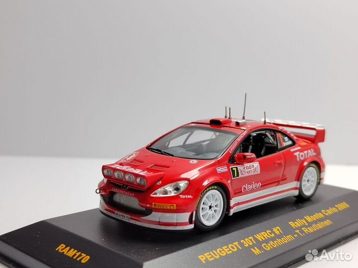 Peugeot 307 WRC#7 (IXO) 1/43