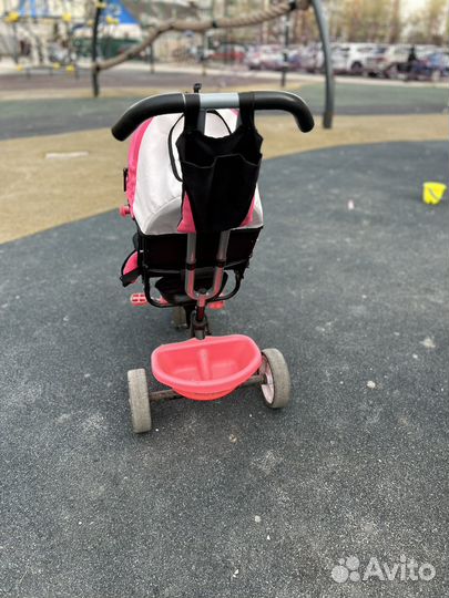 Детский велосипед с ручкой бу