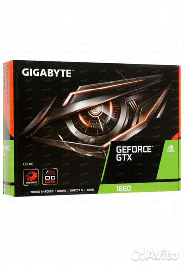Видеокарта GTX 1660 6gb