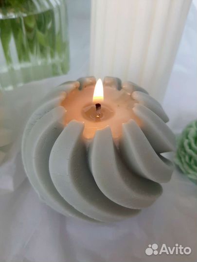 Свечи восковые ручной работы