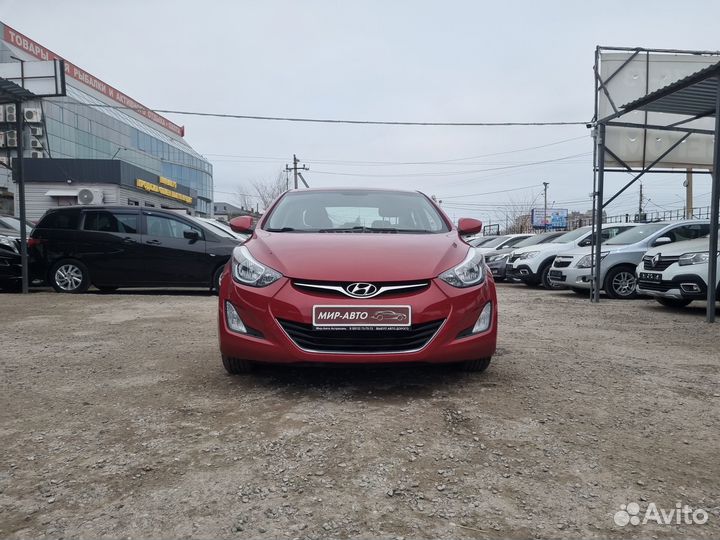 Hyundai Elantra 1.6 AT, 2015, 164 119 км