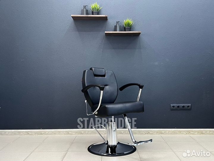Парикмахерское кресло с подголовником