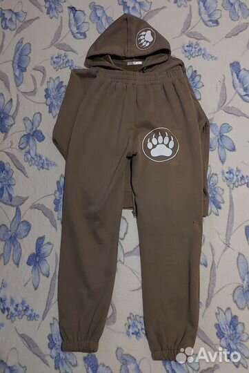 Спортивный костюм женский, велюр, тёплый