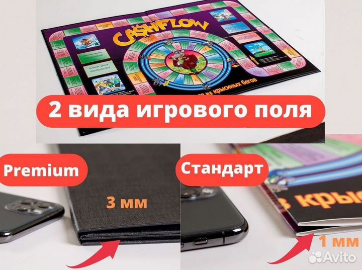 Денежный поток 2в1 NEW* cashflow 101+202 cash