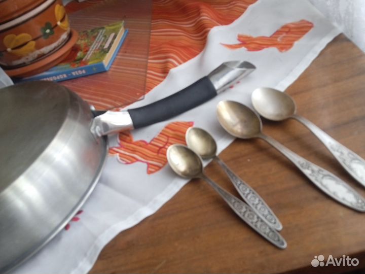 Чайные ложки мельхиор СССР