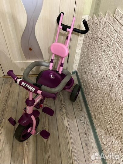 Трехколесный велосипед коляска Berger