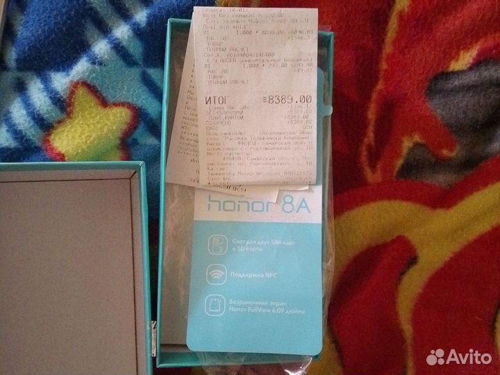 Телефон honor 8а 32 гб