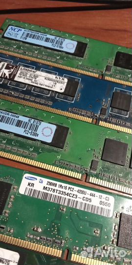 Оперативная память ddr2 комплект