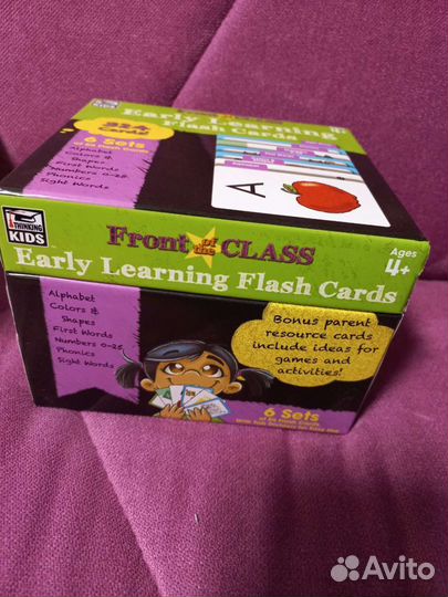 English Флеш карты на англ. 0-8лет