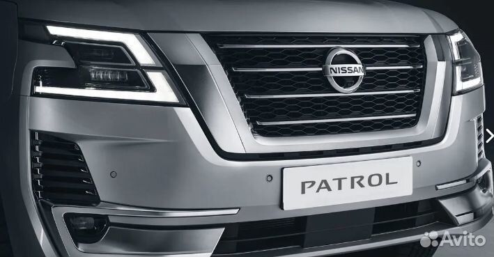 Решетка радиатора Nissan Patrol Y62 2020