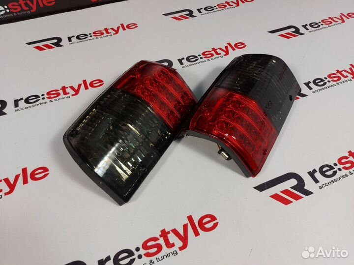 Стопы Nissan Safari 60 Красно-Черные Диодные K2264