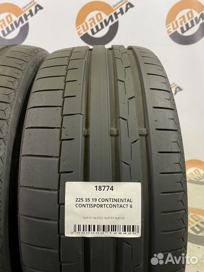 Continental ContiSportContact 6 225/35 R19