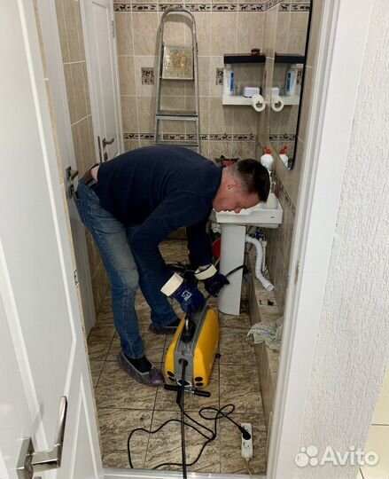 Прочистка канализации, устранение засоров