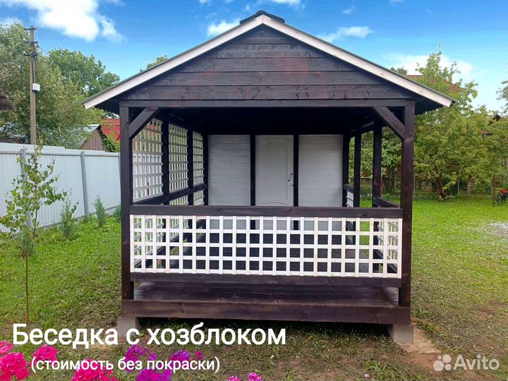 Беседка на дачу
