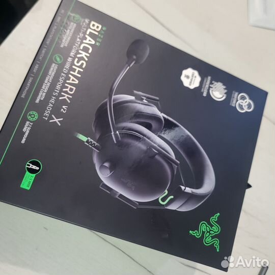 Игровые наушники Razer BlackShark v2 X