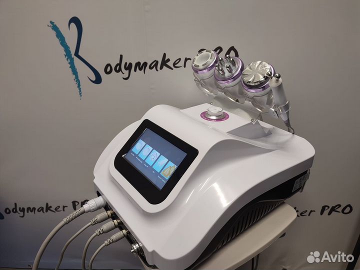 Аппарат 5в1 (РФ-лифтинг, кавитация, био, банки)