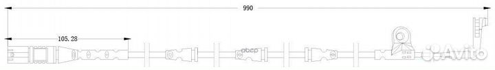 Датчик износа колодок BMW X5 (E70) 07- / X6 (E71)