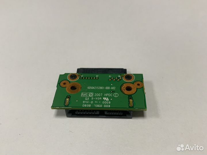 Плата расширения sata/dvd ноутбука hp 6730b