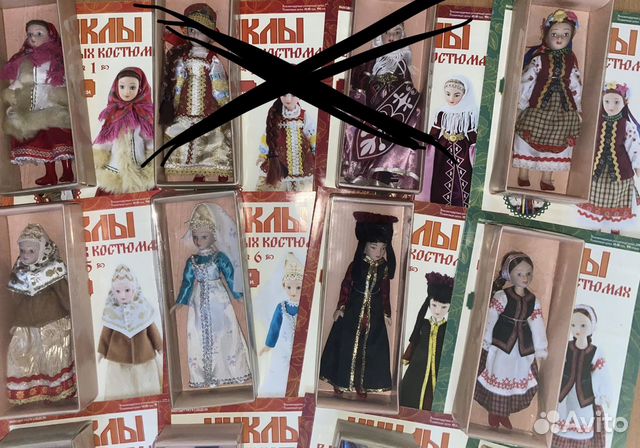 Куклы в национальных костюмах