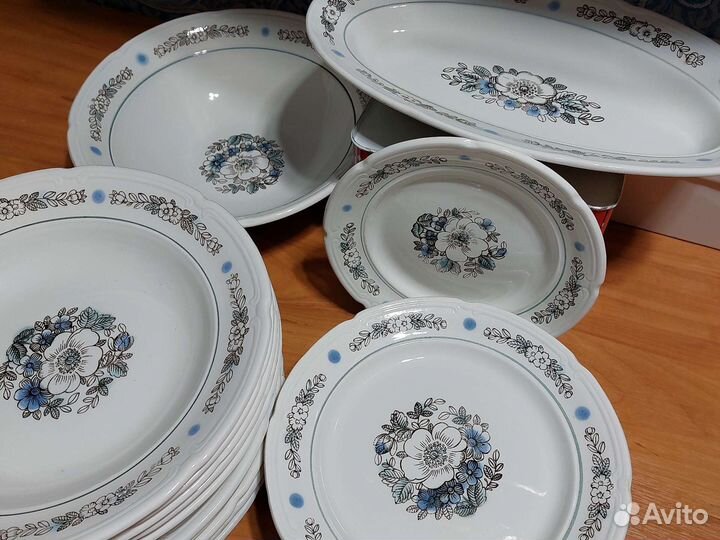 Сервиз не полностью 20шт