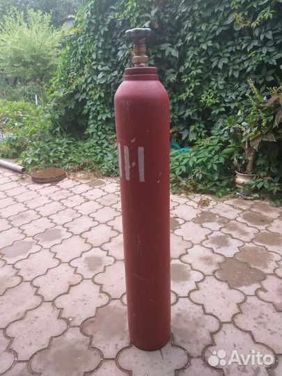 Баллон для гелия, 10 л, б/у