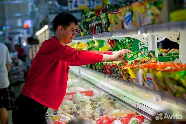 Работник торгового зала на 6 часов