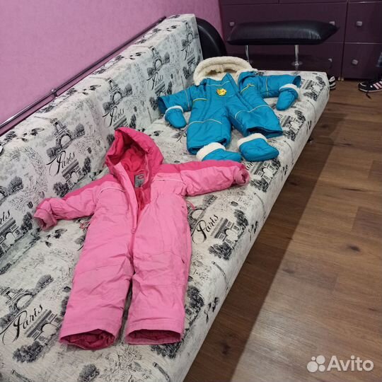 Комбинезоны на осень, зиму от 6 мес до 2 лет