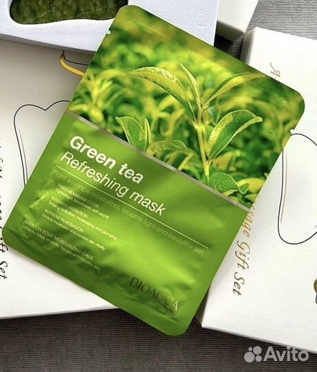 Нефритовый массажер гуаша