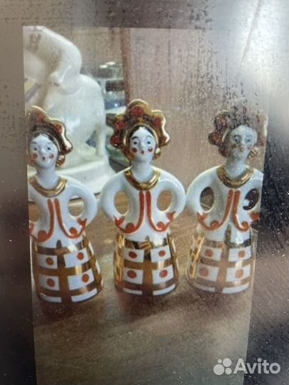 Фарфоровые статуэтки дулево