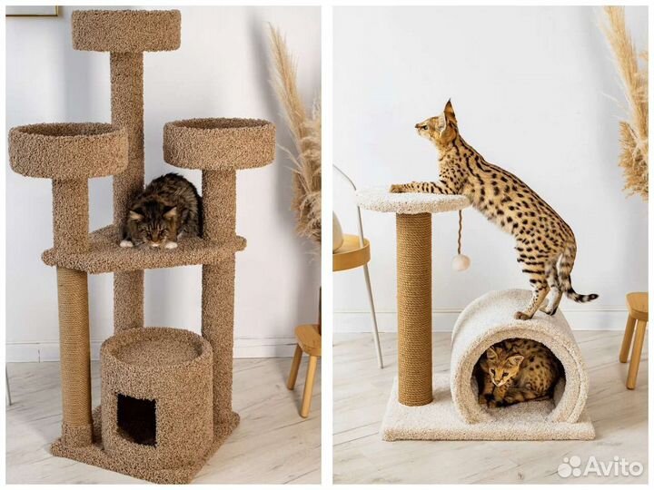 Когтеточка домик для кошки