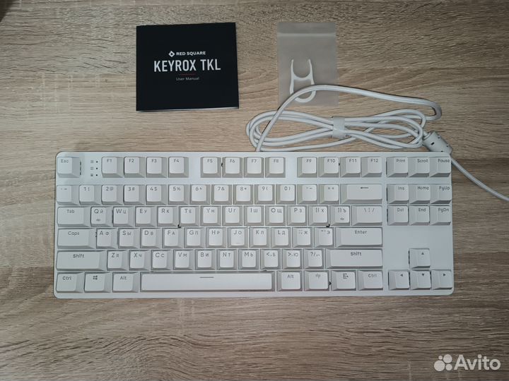 Игровая клавиатура Red Square Keyrox TKL white