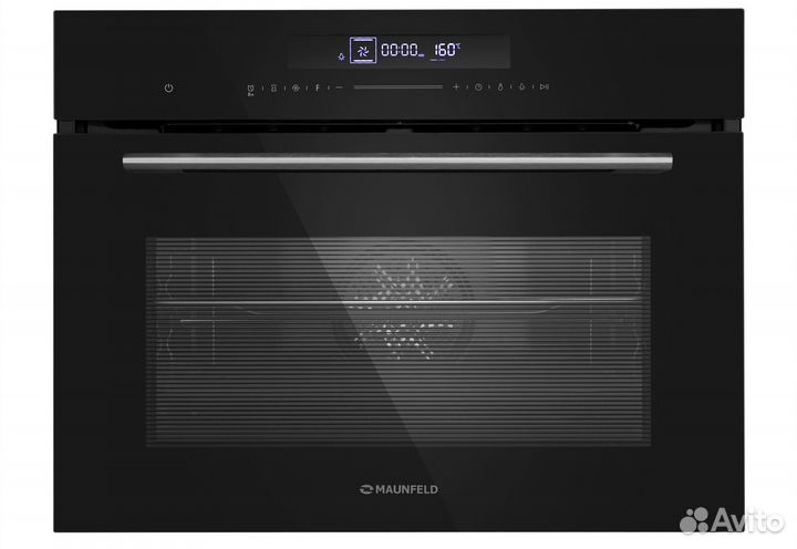 Встраиваемый компактный духовой шкаф maunfeld mcmo