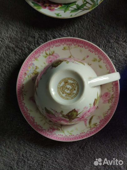 Чайная пара фарфор