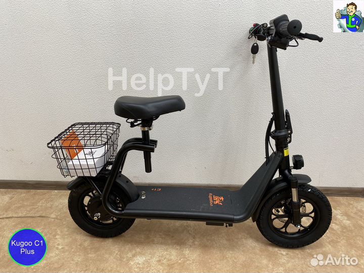 Электросамокат Kugoo C1 Plus Новый 2023 г