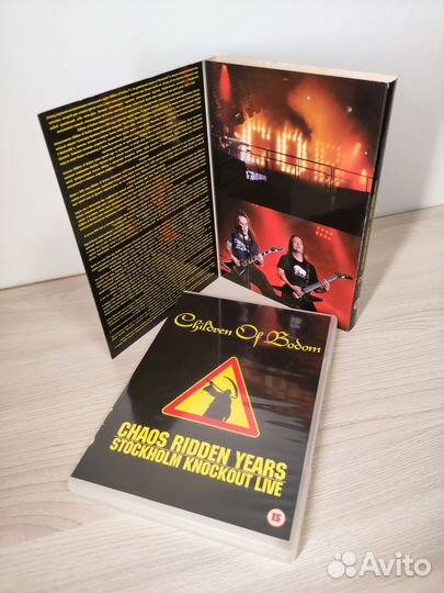 DVD с концертами и CD-альбомы рок и метал групп