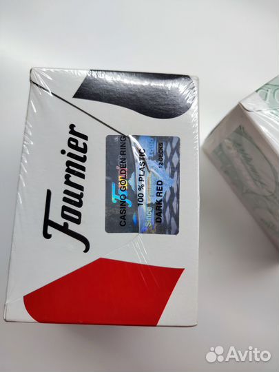 Игральные карты Fournier (пластиковые)