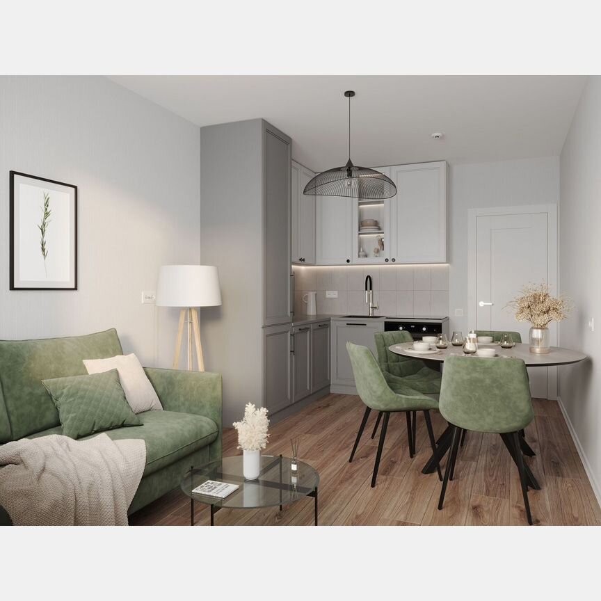 2-к. квартира, 54,8 м², 14/25 эт.